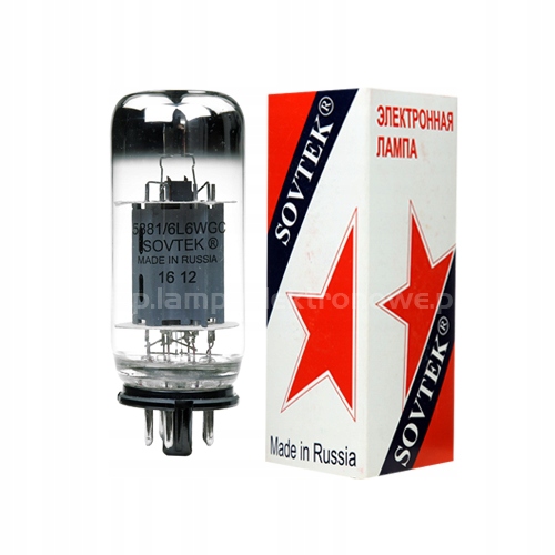 Elektronová lampa 5881/6L6WGC Sovtek 1 ks bez výběru