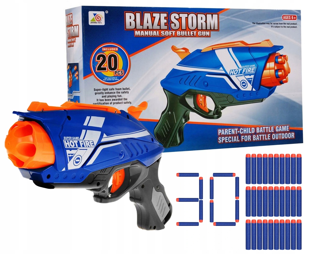 

Blaze Storm Wyrzutnia Na Strzałki Piankowe