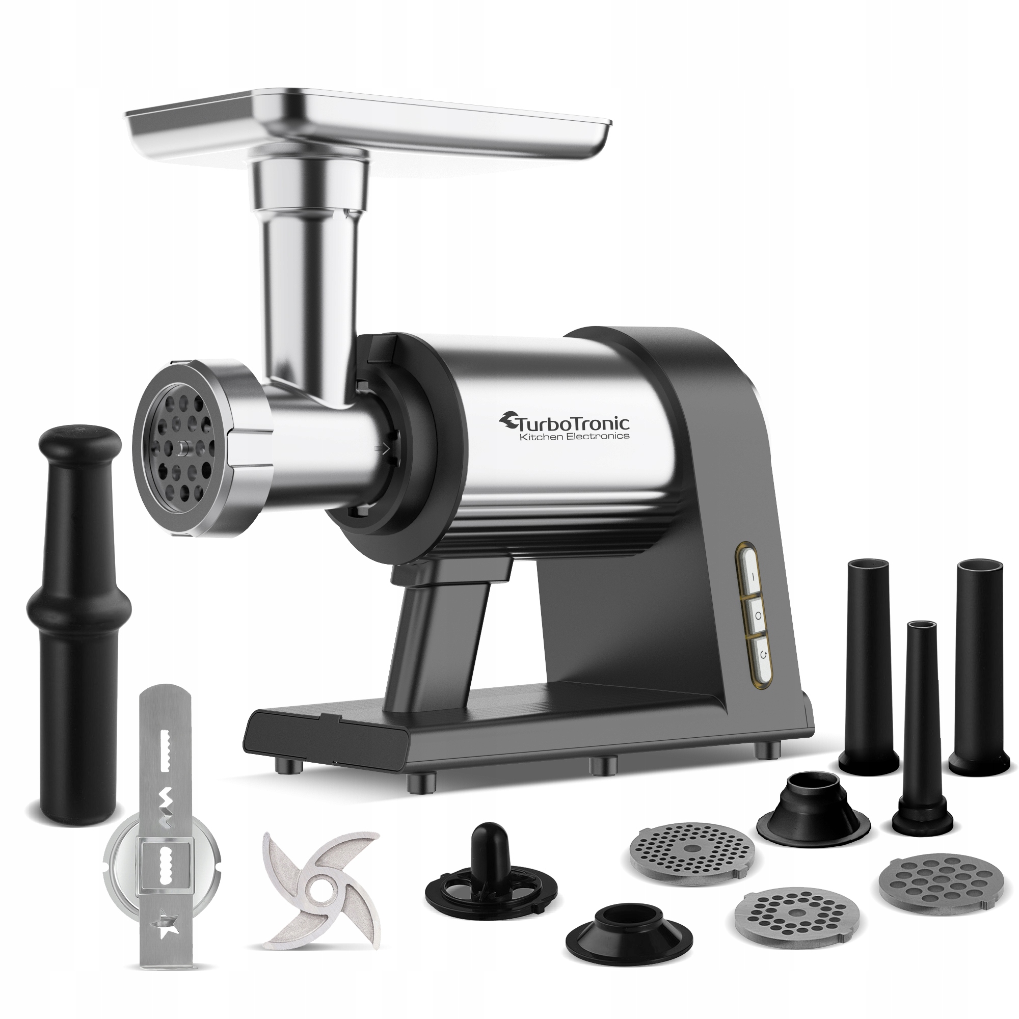 Maszynka do mielenia mięsa TurboTronic do kiełbasy pierników akcesoria 3 si