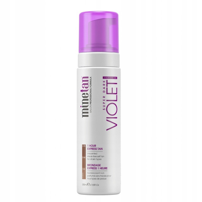 MineTan Violet Pianka Samoopalająca 200ml