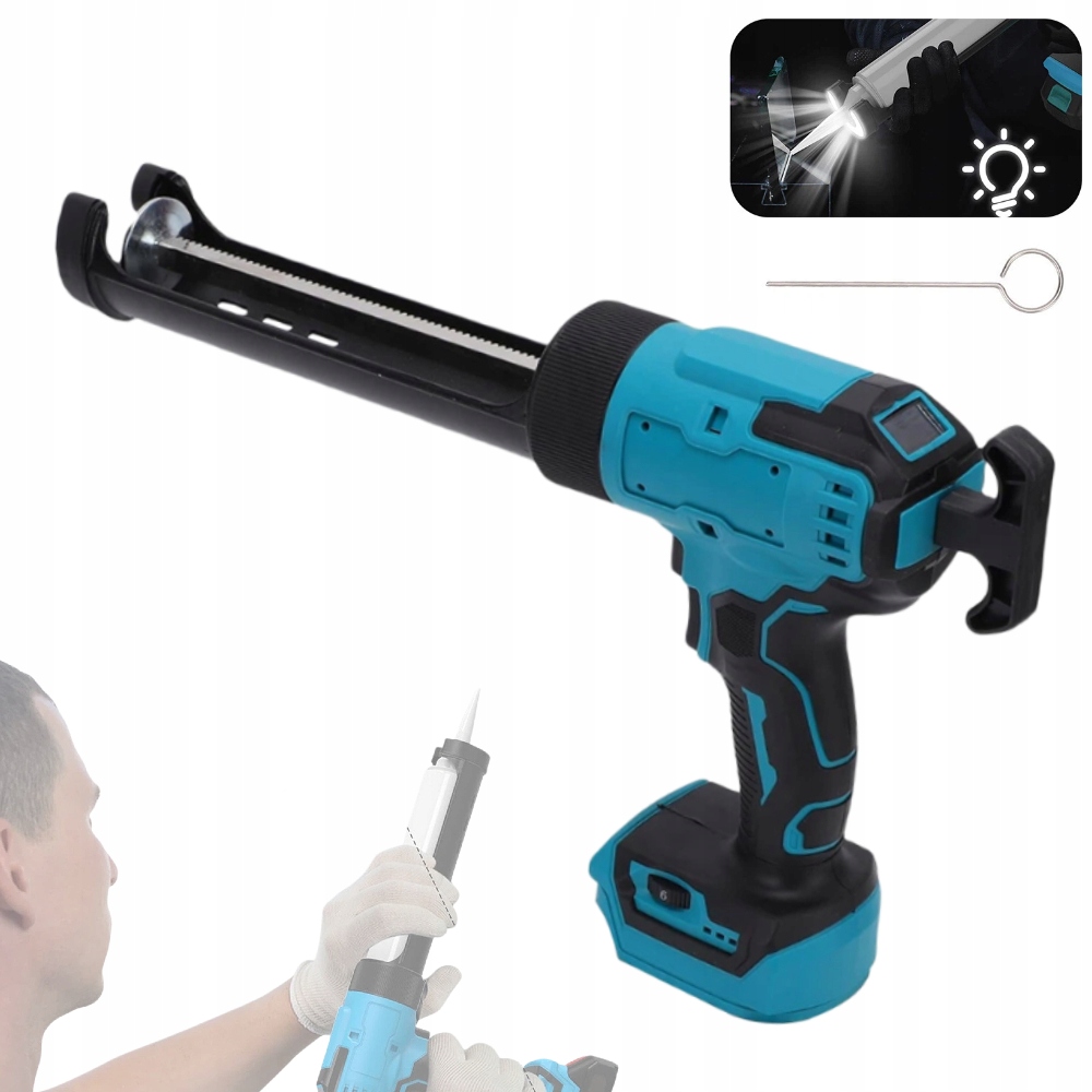 Pistole Na Vytlačování Hmoty Silikonového Lepidla, Automatická, Pro Makita 18 V