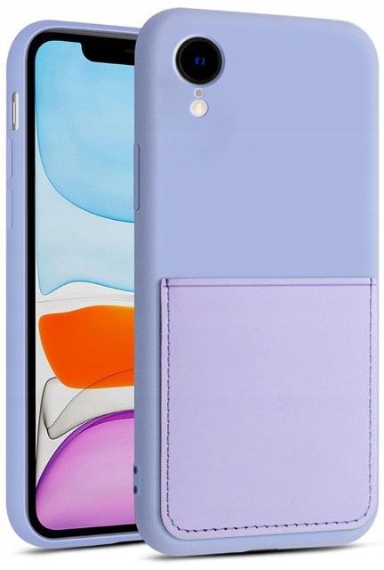 Etui do iPHONE XR +SZKŁO, ELEGANCKIE, SILICON CARD Marka YouTab