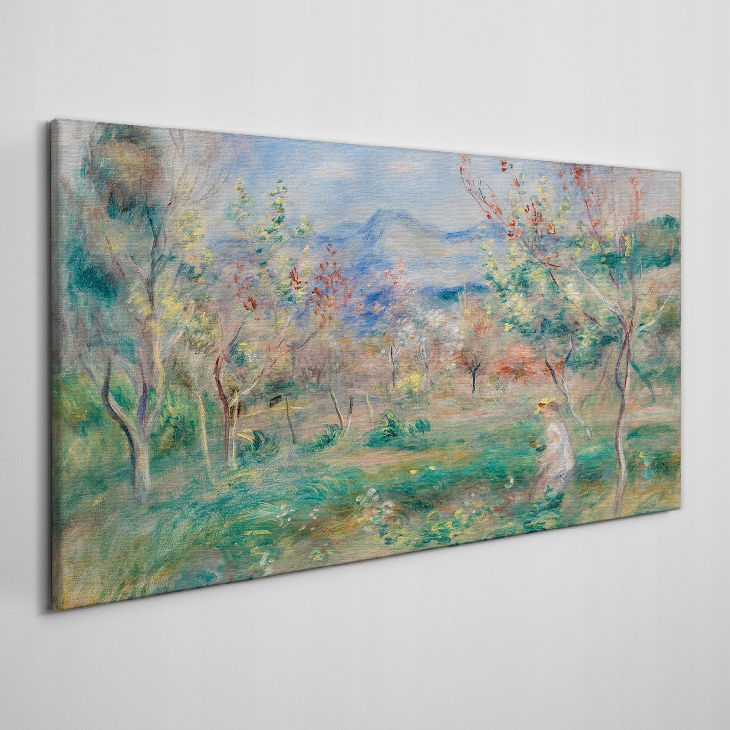 

Obraz na ramie płótno Las góra krajobraz 100x50 cm