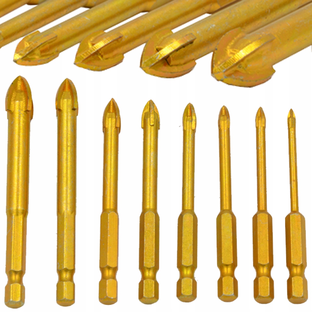 

Wiertło Do Szkła Płyek Ceramiki Zestaw Wierteł 8sz