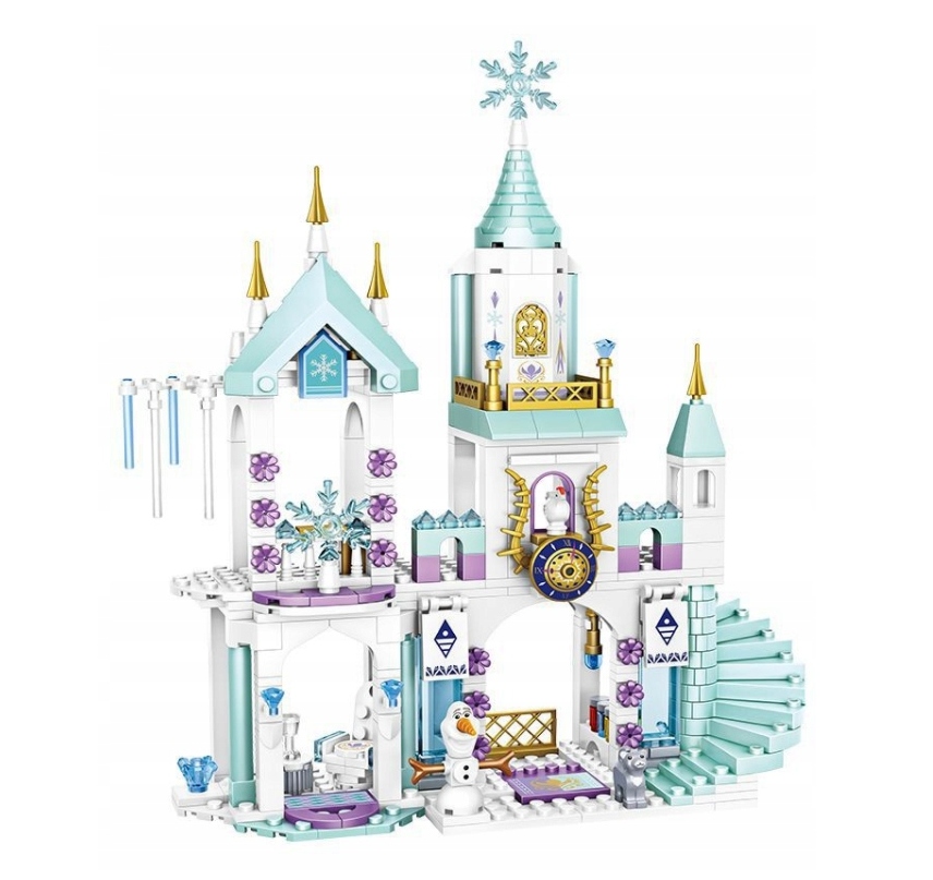 

Frozen Kraina Lodu Elsa Zamek Klocki Dla Dzieci