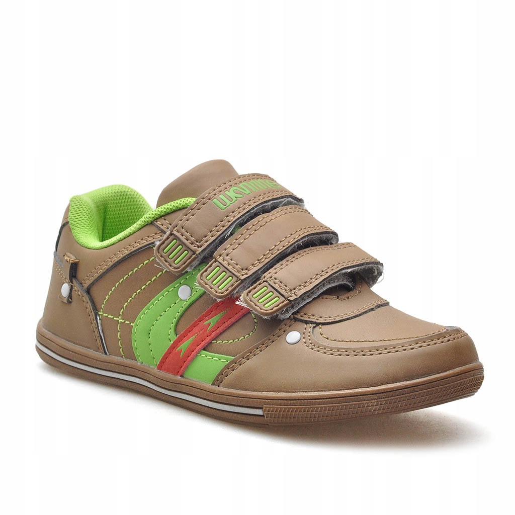 

Półbut Adidas Dzieciecy Rzep Ekoskóra Brązowe 31