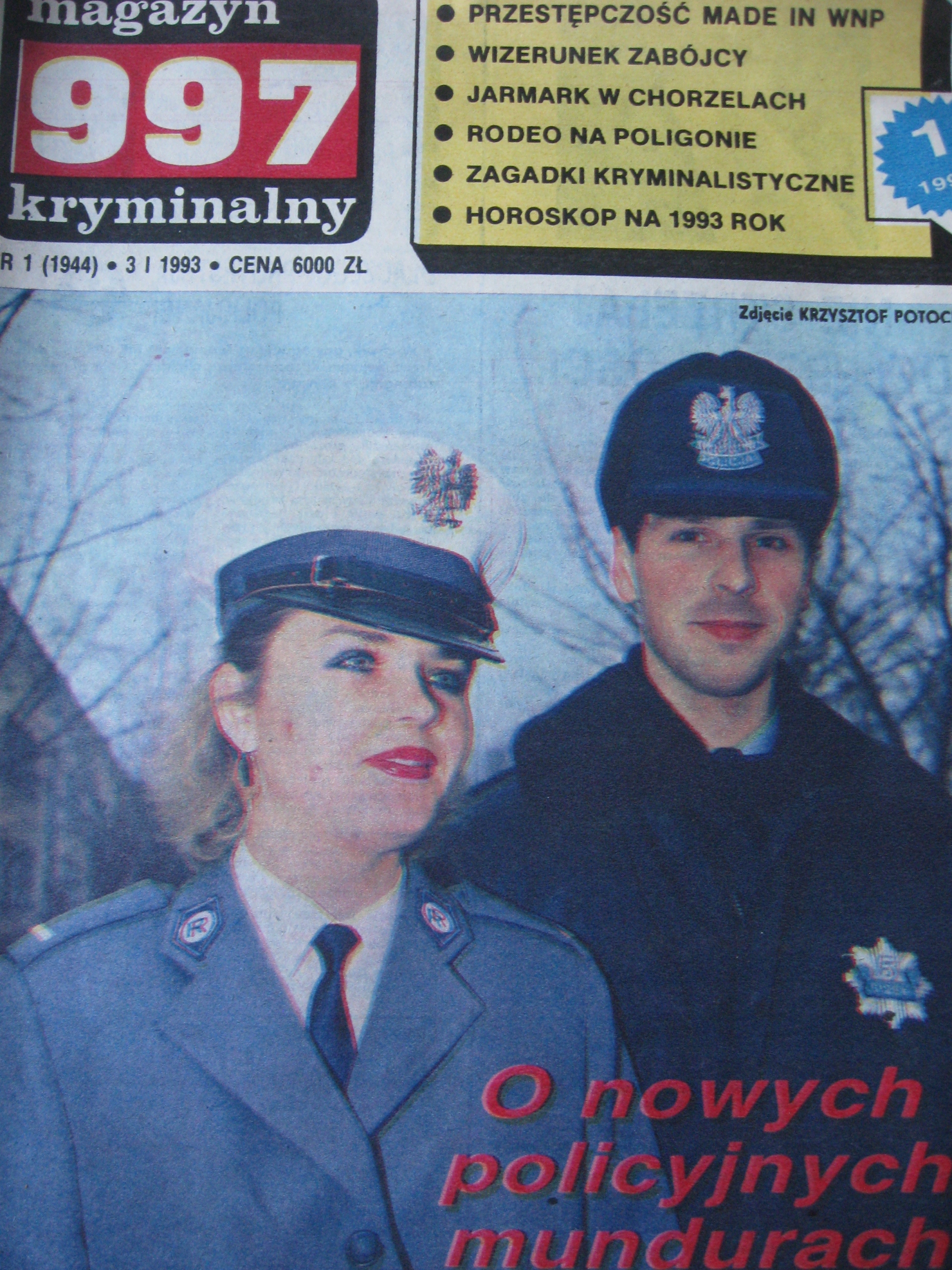 Magazyn Kryminalny 997 - numer 1/1993