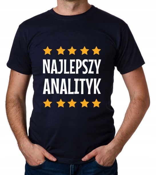 

koszulka Najlepszy Analityk prezent