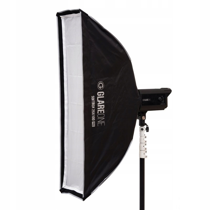 GlareOne Softbox 25x100 Pro – sada s gridem