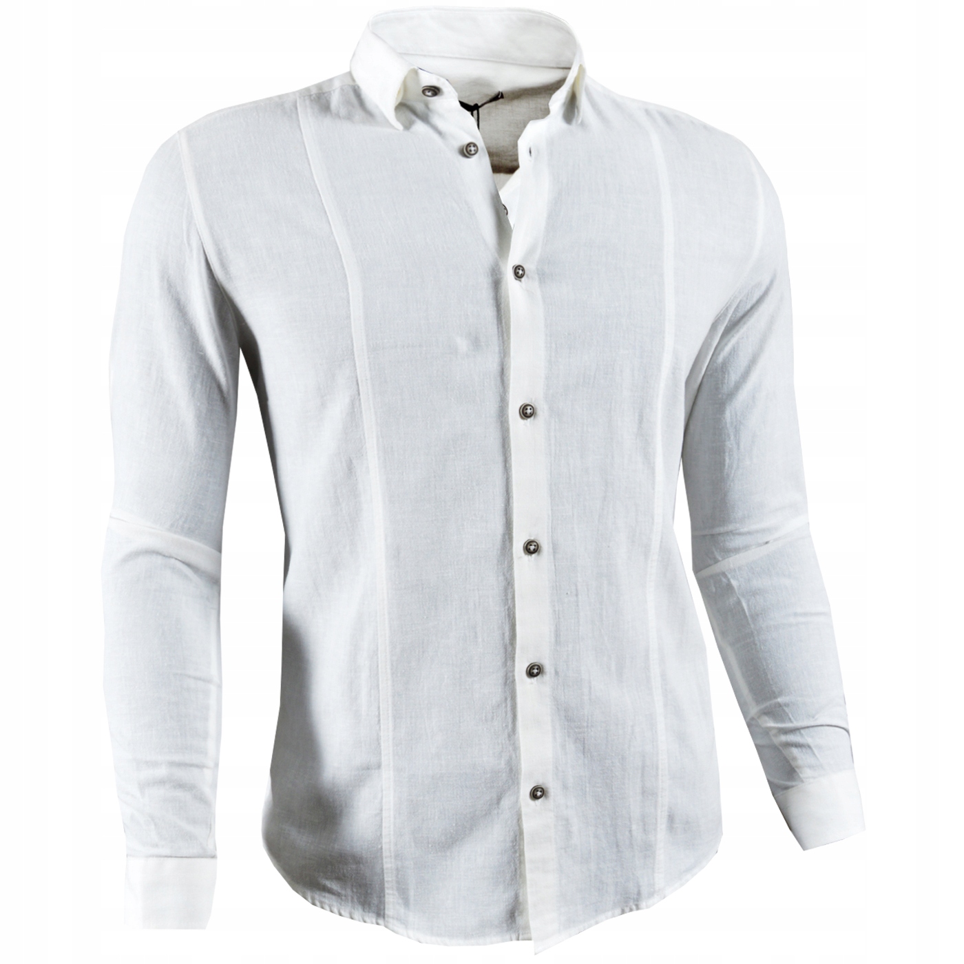 Pánská košile Mondo Lniana Casual Klasická Prodyšná