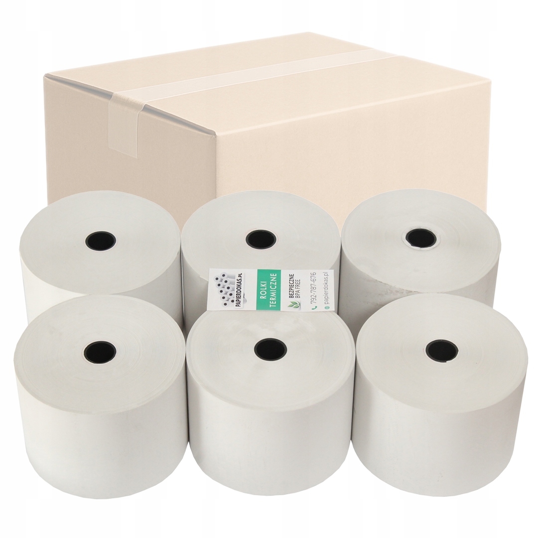 Rolki Termiczne 57mm x 100m do drukarek Posnet Neo, Thermal, Novitus Hd