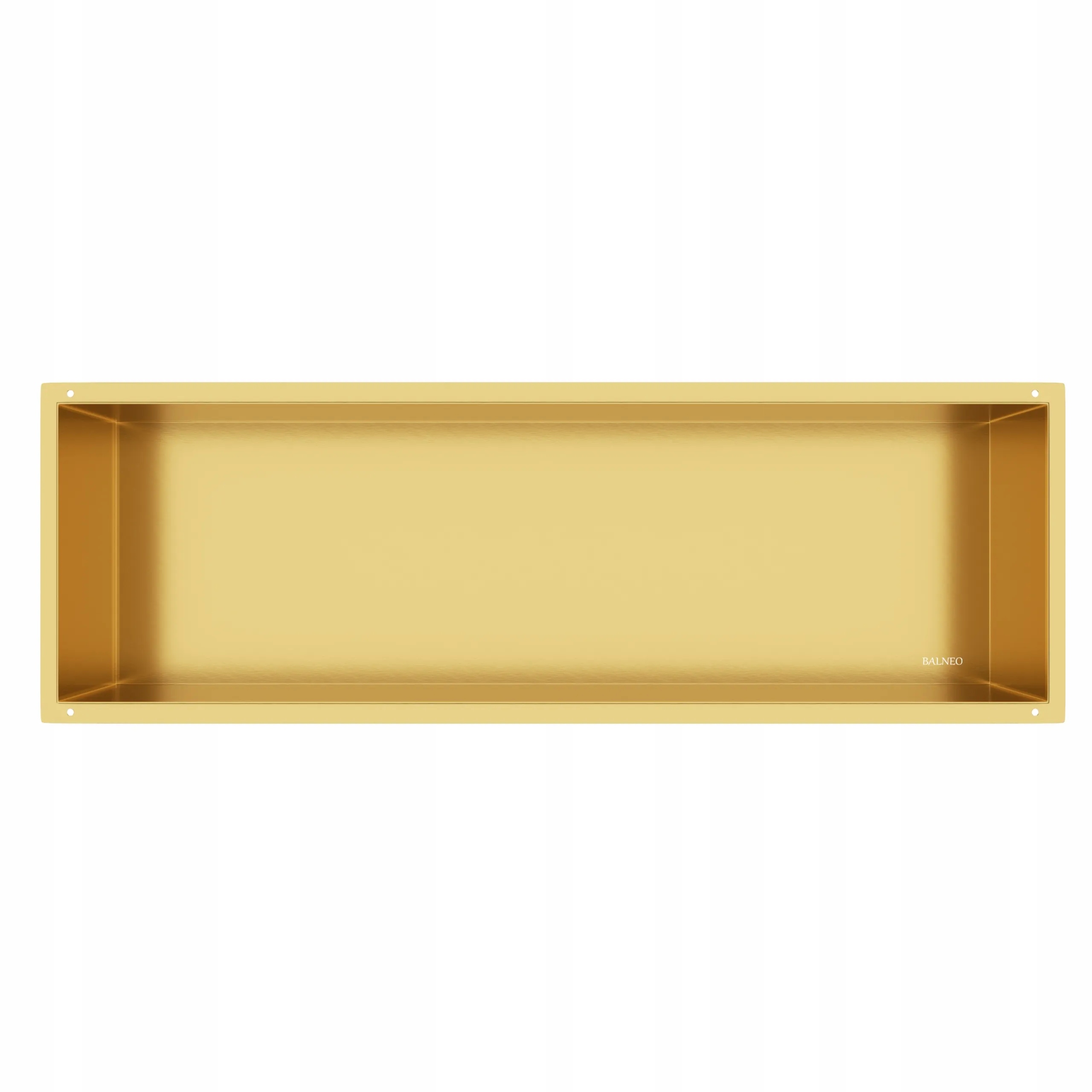 Wall-box No Rim Bezrámová výklenková polica Gold 90x30x10 cm