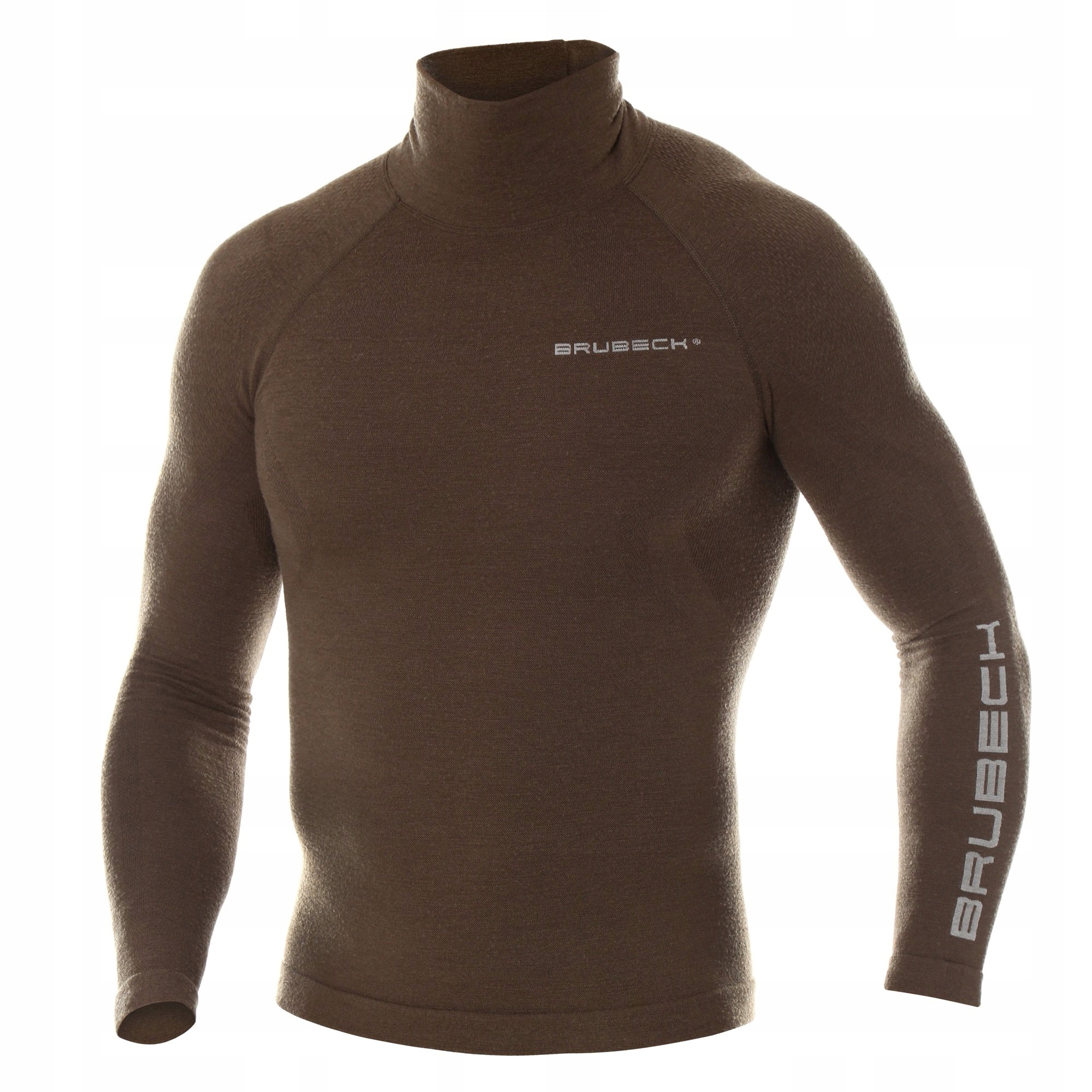 Bluza męska Brubeck RANGER WOOL Wełna MERINO XXL Rękaw długi rękaw