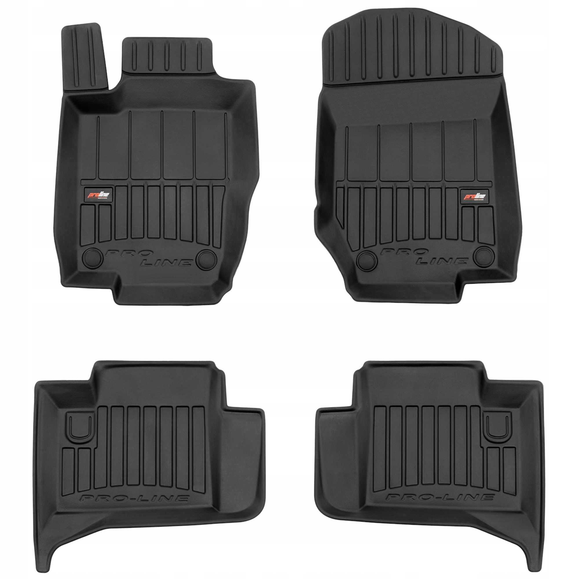3D gumové koberce Mercedes-Benz ML W164 2005-2011