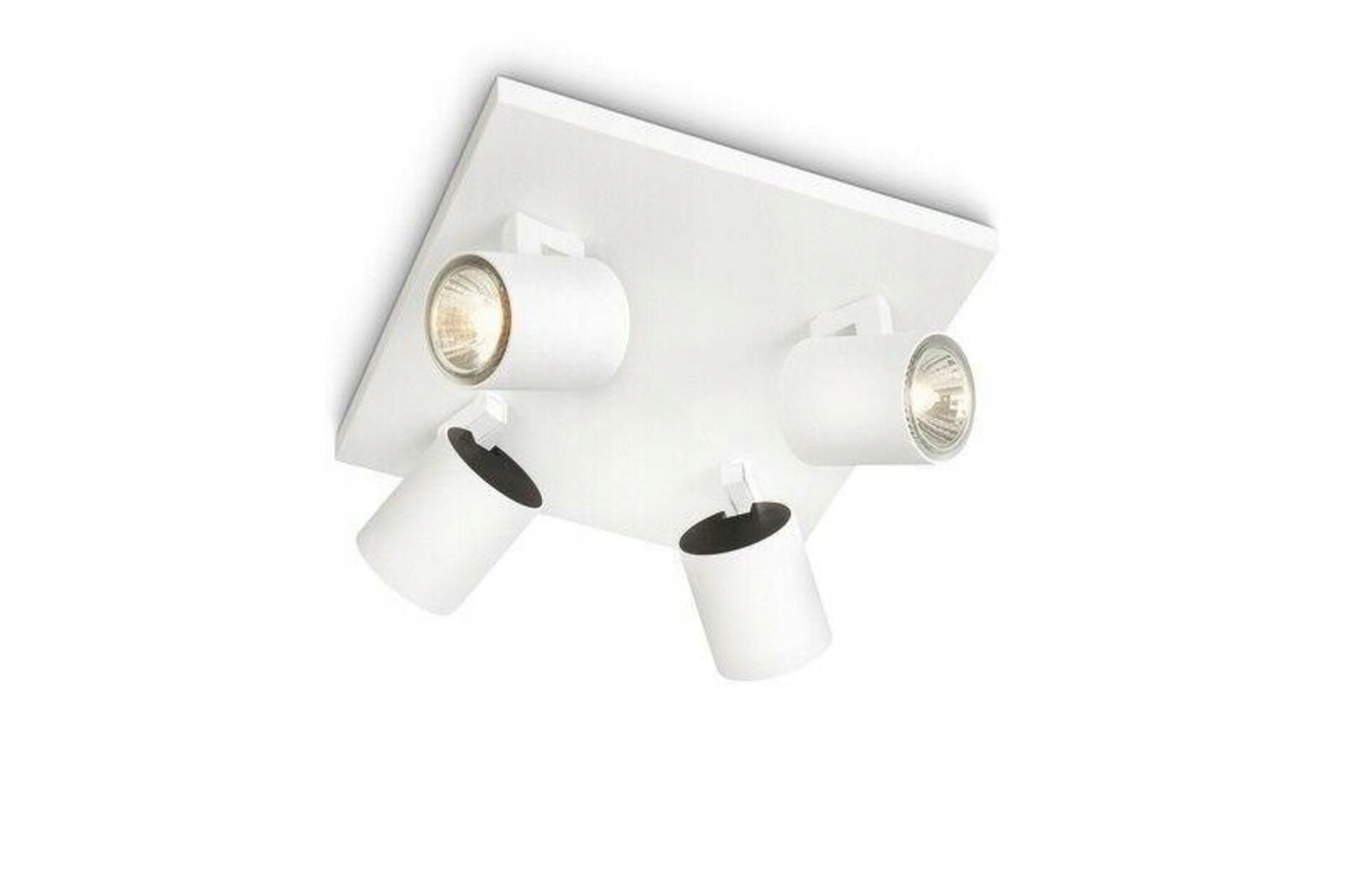 Stropní bodové svítidlo Philips Runner 4xGU10 bílá, nastavitelná hlavice