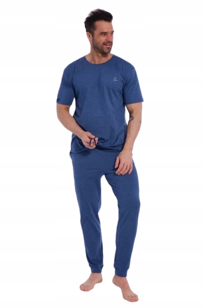 Cornette pánské pyžamo Lofoten 462/287 jeans XXL