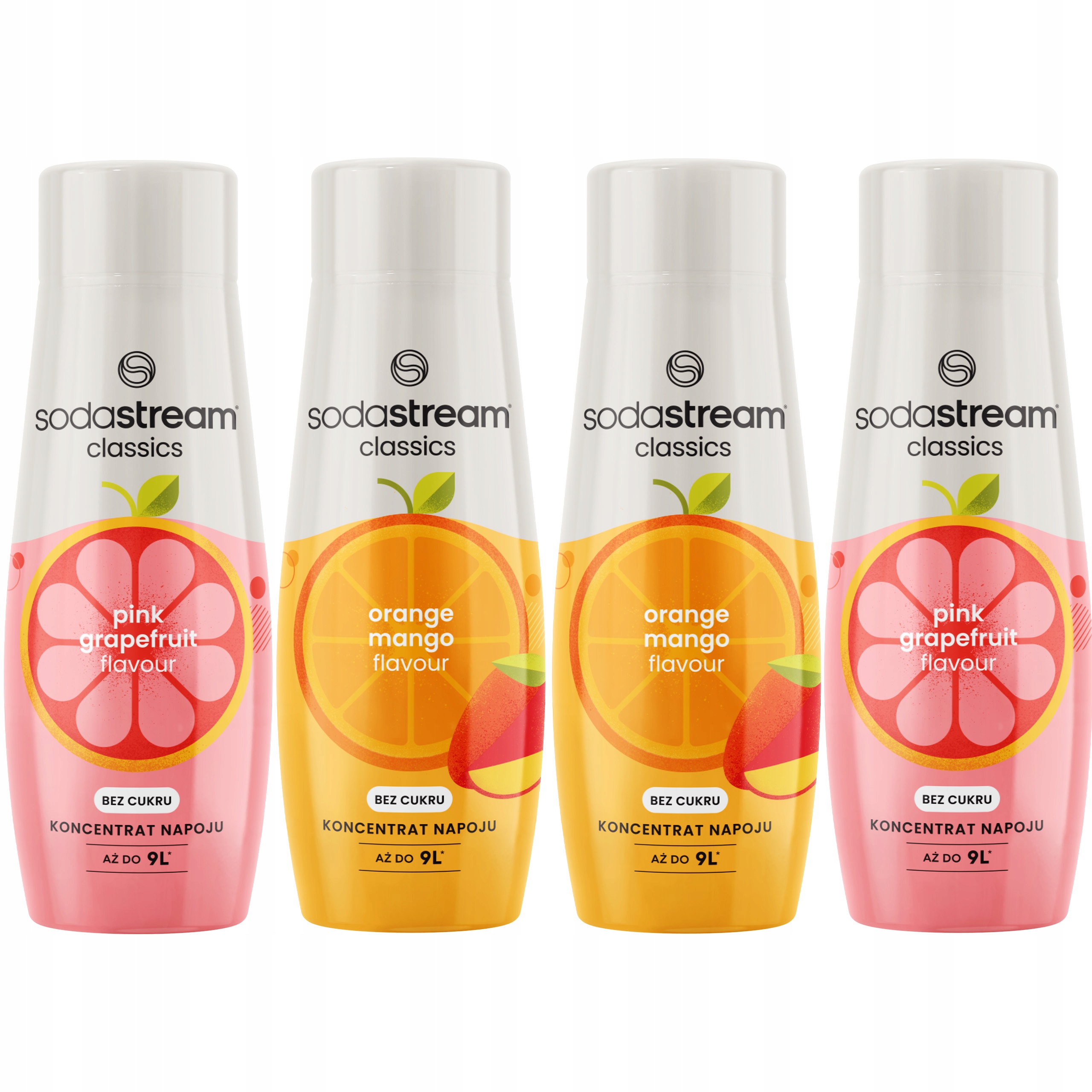 Levně Sodastream Sada koncentrátů, 2 příchutě po 2 sirupech.