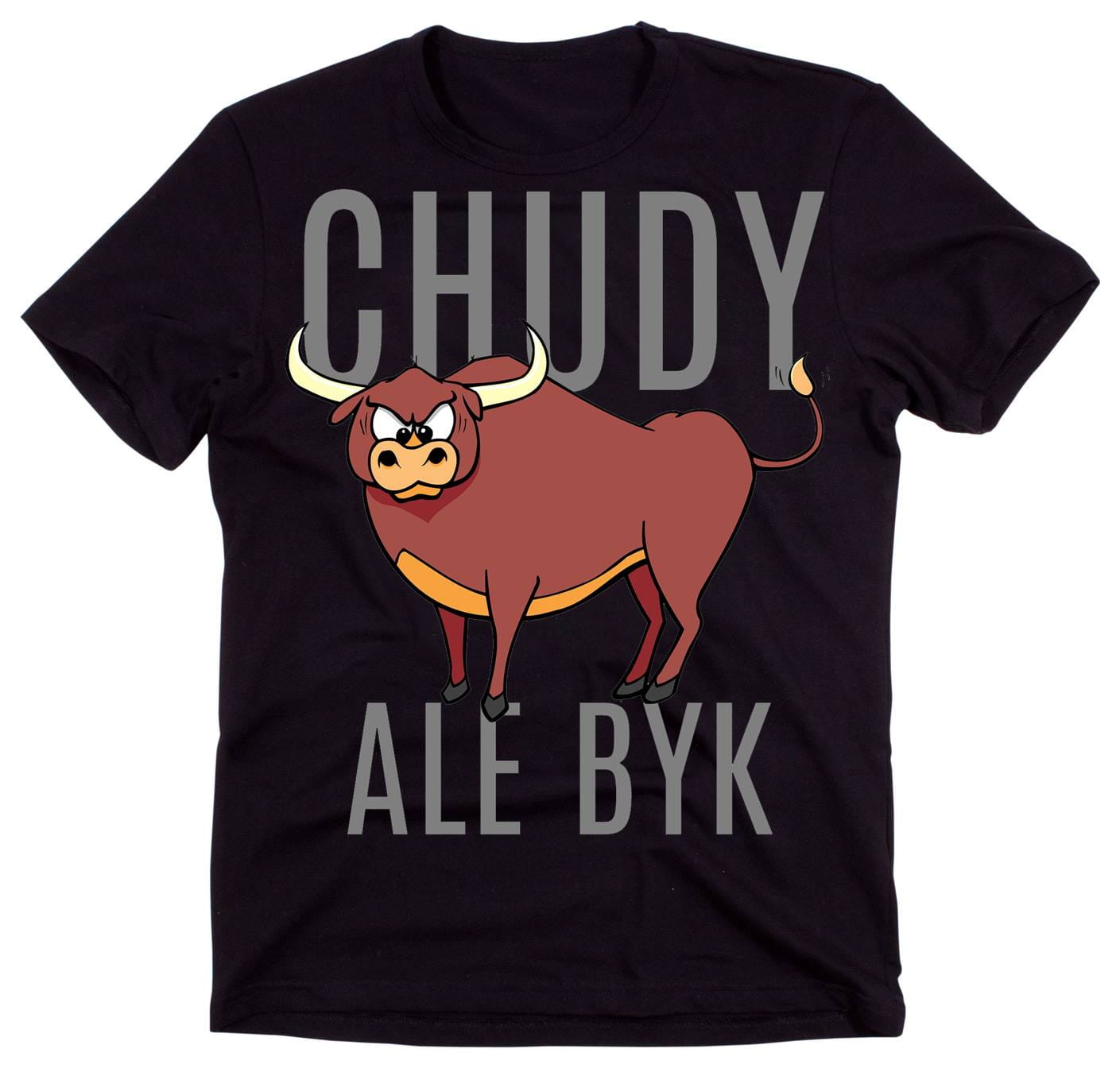 

T-shirt koszulka zabawny nadruk roz XL