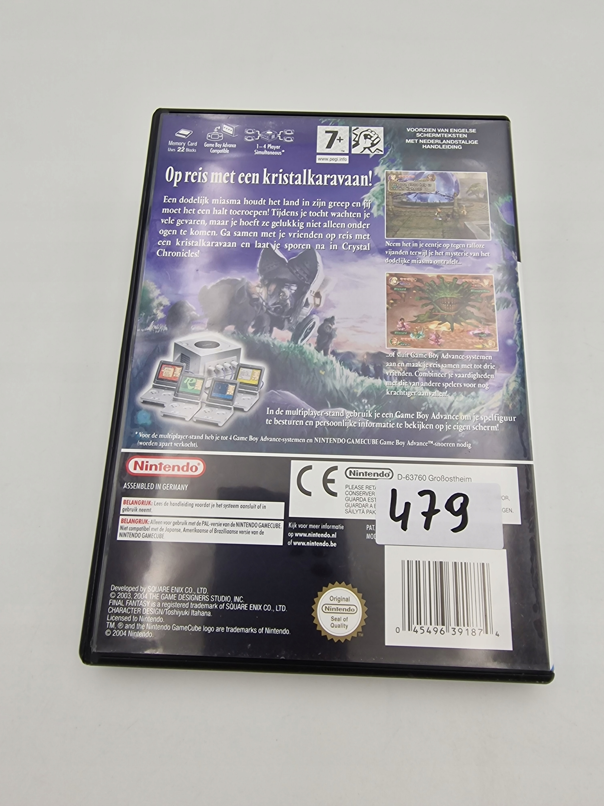 NINTENDO GAMECUBE FINAL FANTASY CRYSTAL CHRONICLES Platforma Nintendo GameCube