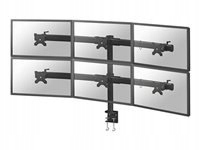 Neomounts FPMA-D700D6 Uchwyt biurkowy 6x 19–27" czarny