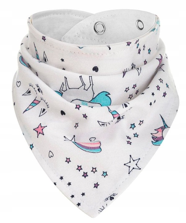 Śliniak APASZKA bandamka chusta BAWEŁNA AKUKU