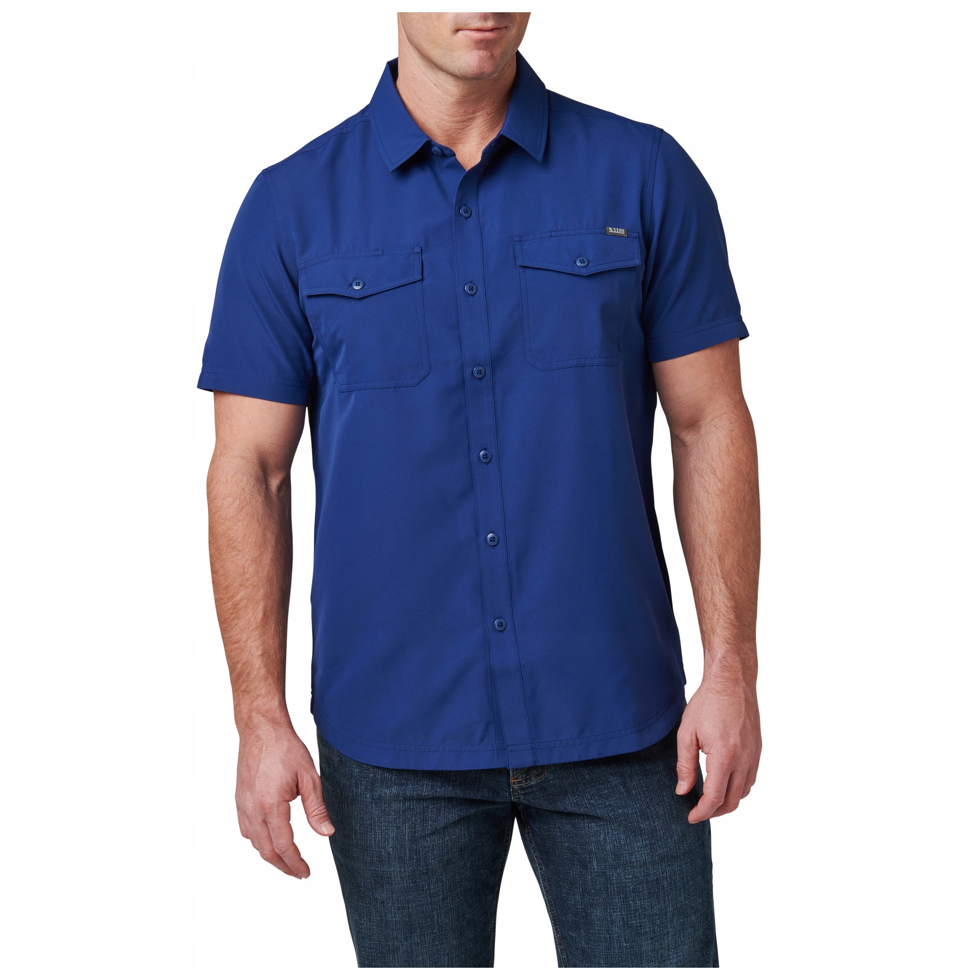 5.11 Košile Marksman S/s Shirt M Blue Mussel 71208