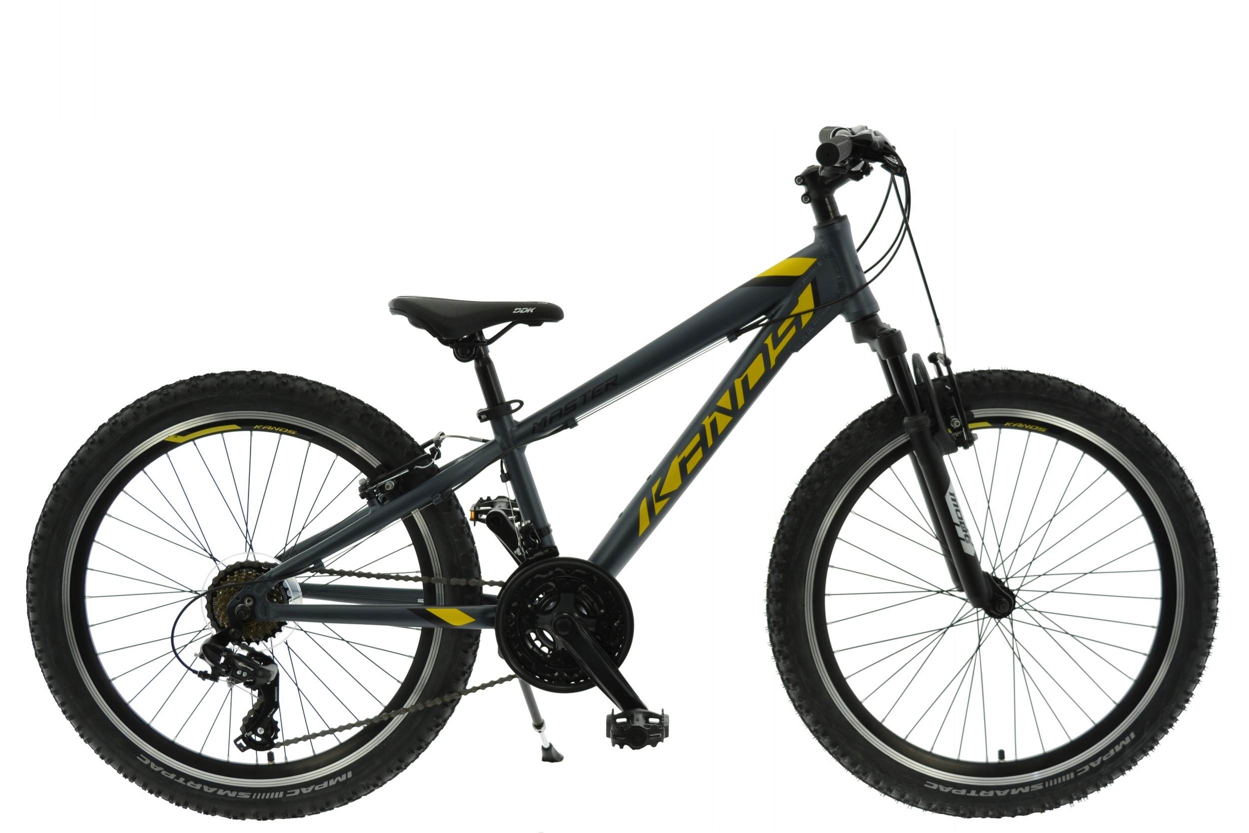 Rower Junior MTB Kands 24 Master graf-żółt 12 