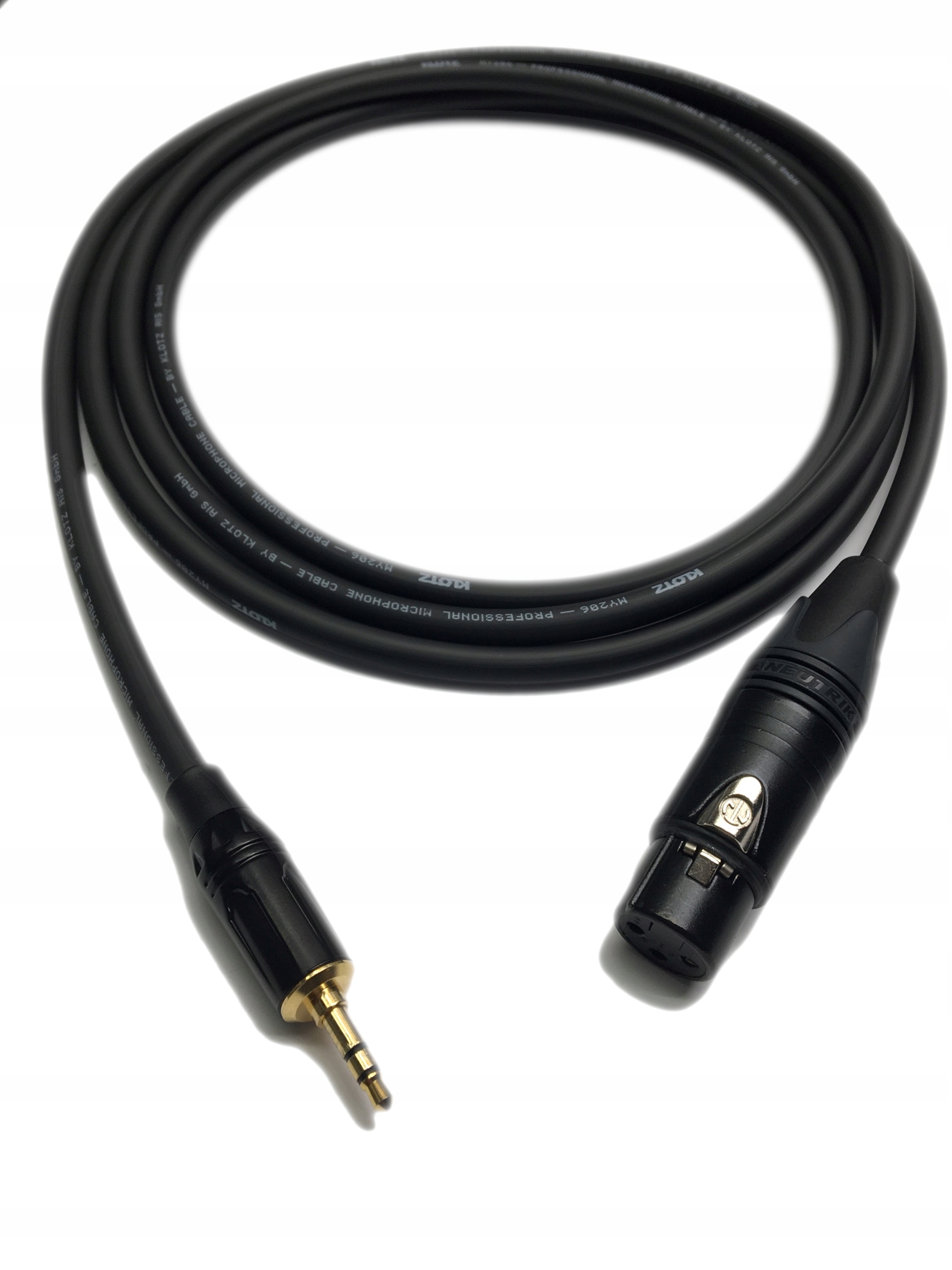 KABEL PRZEWÓD MIKROFONOWY XLR ŻEŃSKI XLR-MINI JACK
