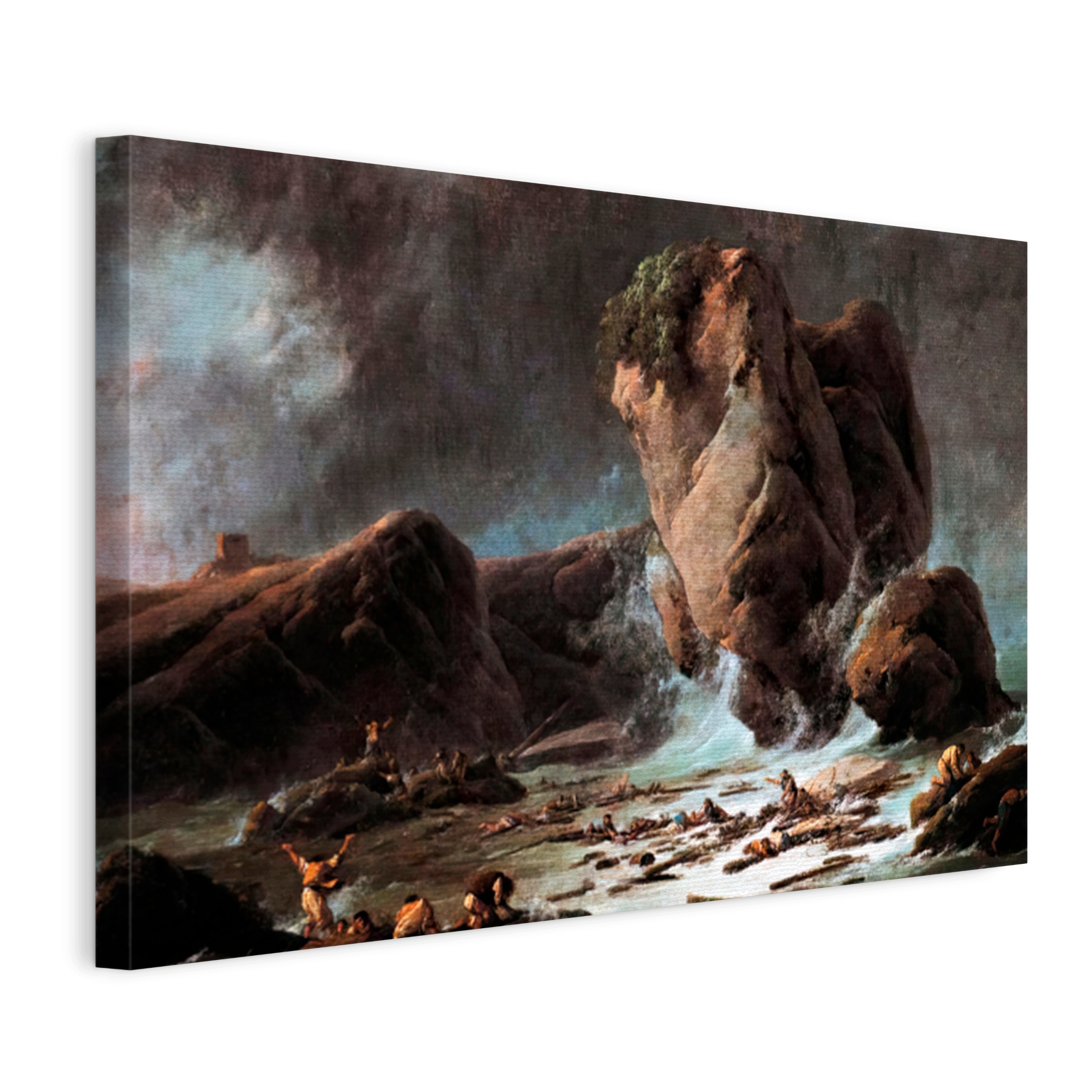 Obraz Na Plátně Jean-baptiste Pillement Rozbití Sestupující 120x80