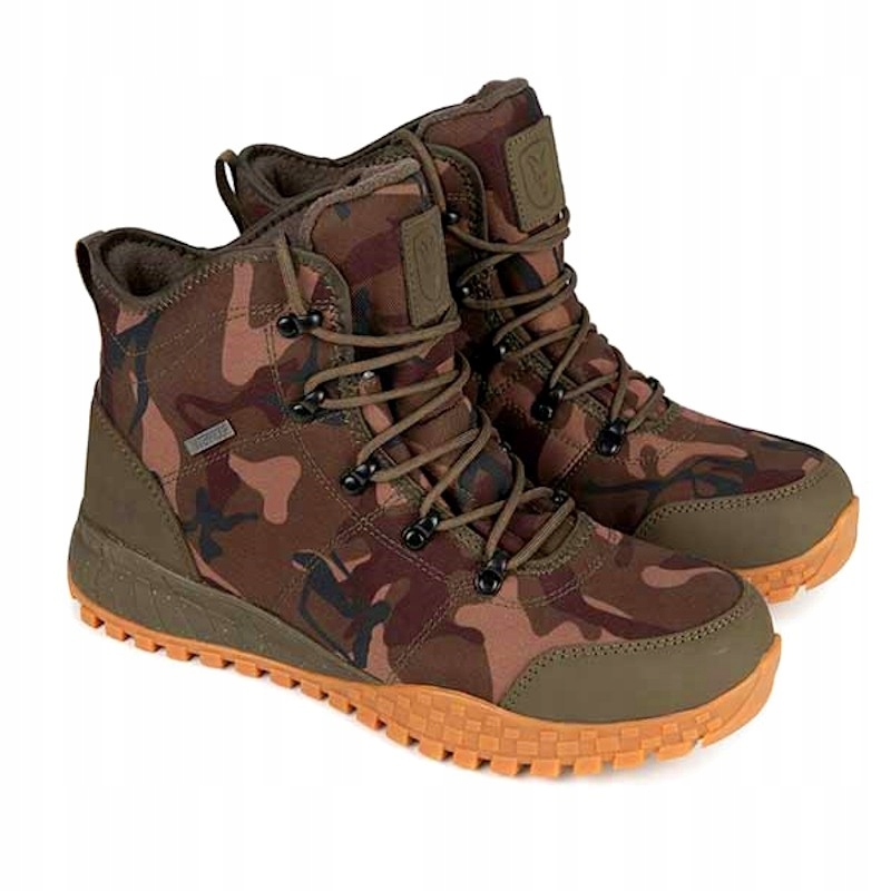 Buty Wędkarskie Fox Khaki Camo Mid Boot V2 Nr 43 Trekkingowe Wodoodporne