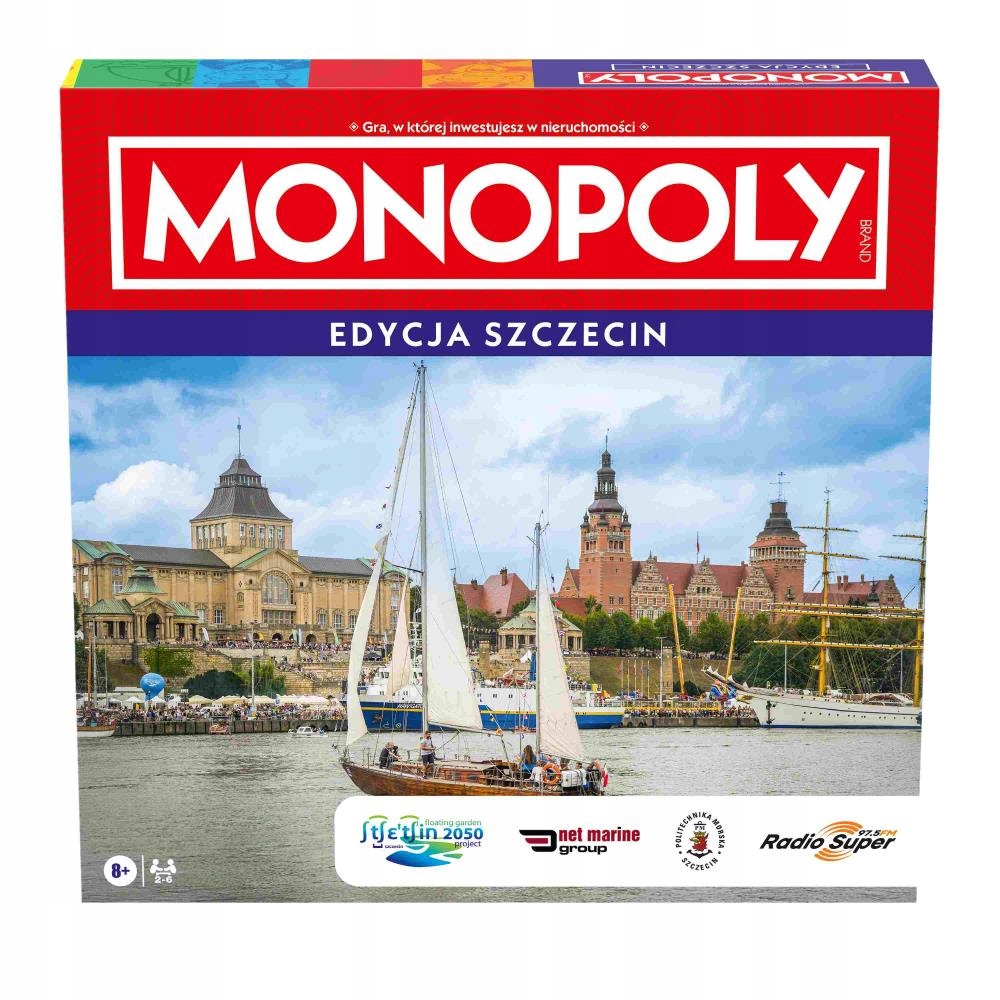 Gra Monopoly Szczecin Edycja Miejska