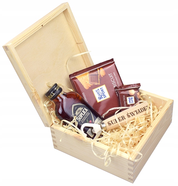 Prośba O Bycie Chrzestną - pudełko Wysokość produktu 16.5 cm