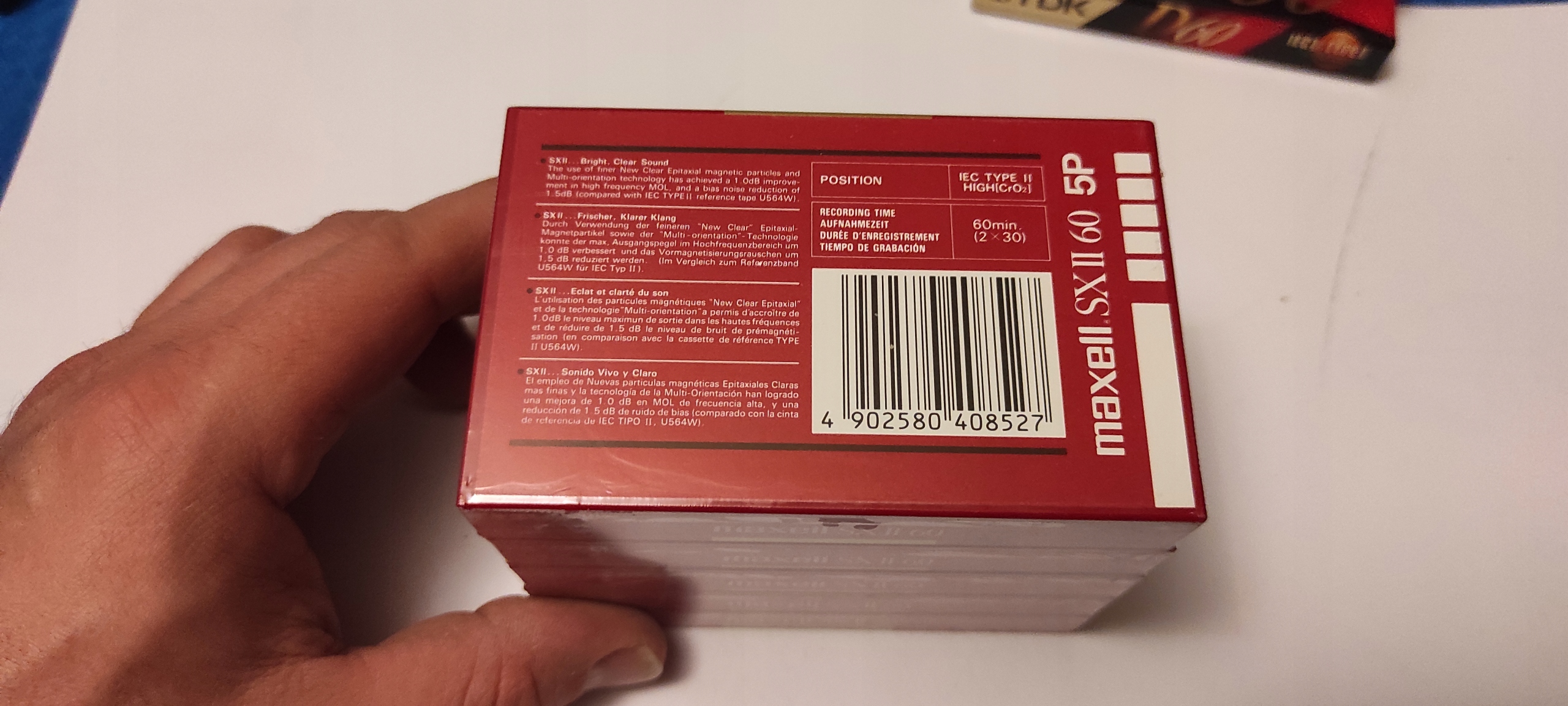 MAXELL SXII60 SX II 60 NOS #46 Model SX II