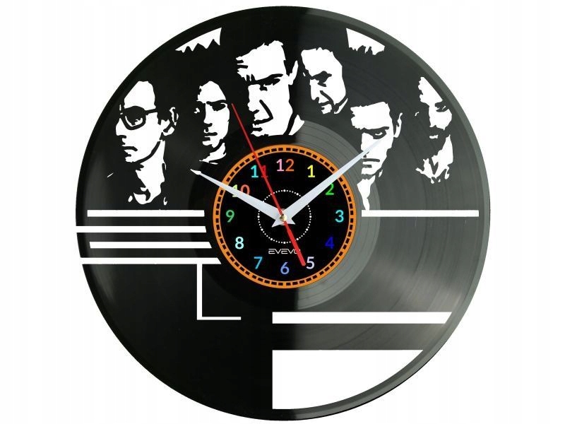 Rammstein Německá Kapela Heavy Metal Nástěnné Hodiny Vinylová Deska Prez