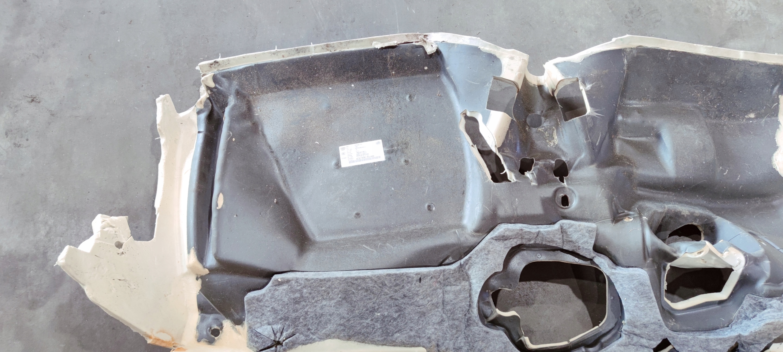 Schalldämmung wärmblech AUDI Q3 83B863947A