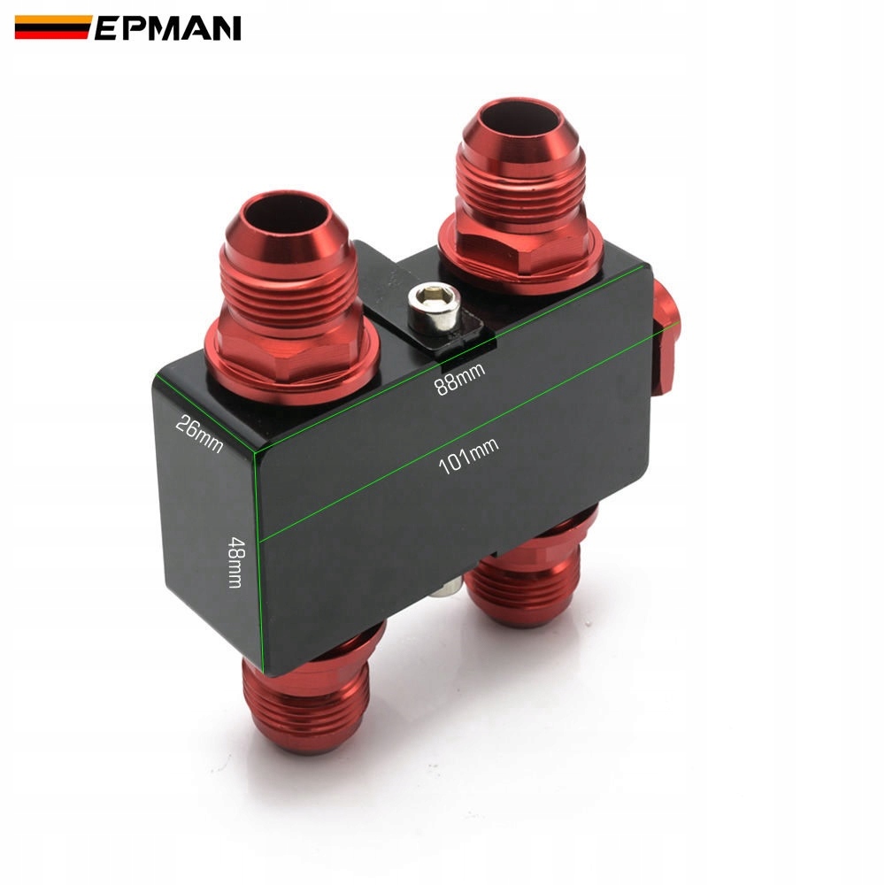 Adapter filtra oleju z termostatem an10 płaski SLM Numer katalogowy części nr-0525