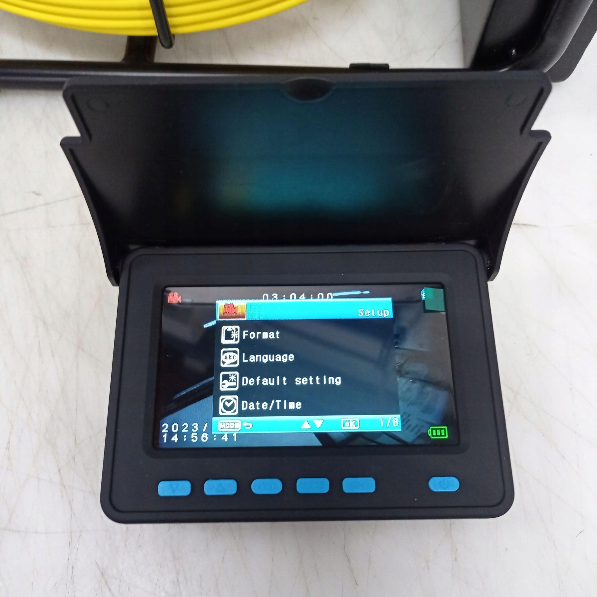 Kamera Inspekcyjna Do Rur 50m z Przewodem Endoskop Odoodporna Kamera Zawiera baterie nie