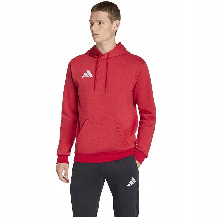 Mikina adidas Entrada 26 Hoody JZ6576 červená XXL