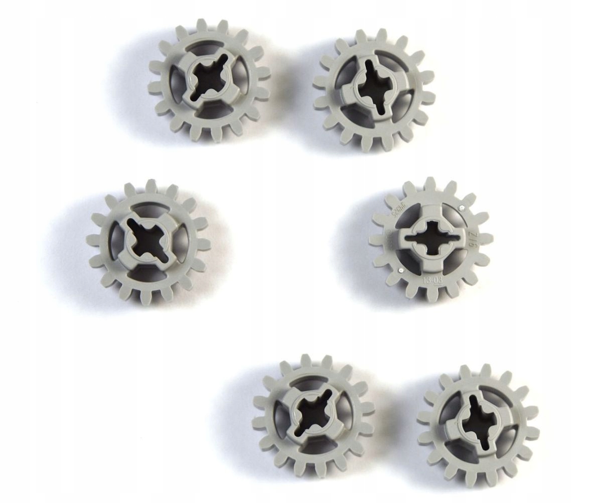 

Zębatka 16 Jasnoszara 6szt. Lego Technic 94925