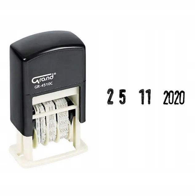 

Datownik Cyfrowy Samotuszujący 4mm Grand GR-4510C