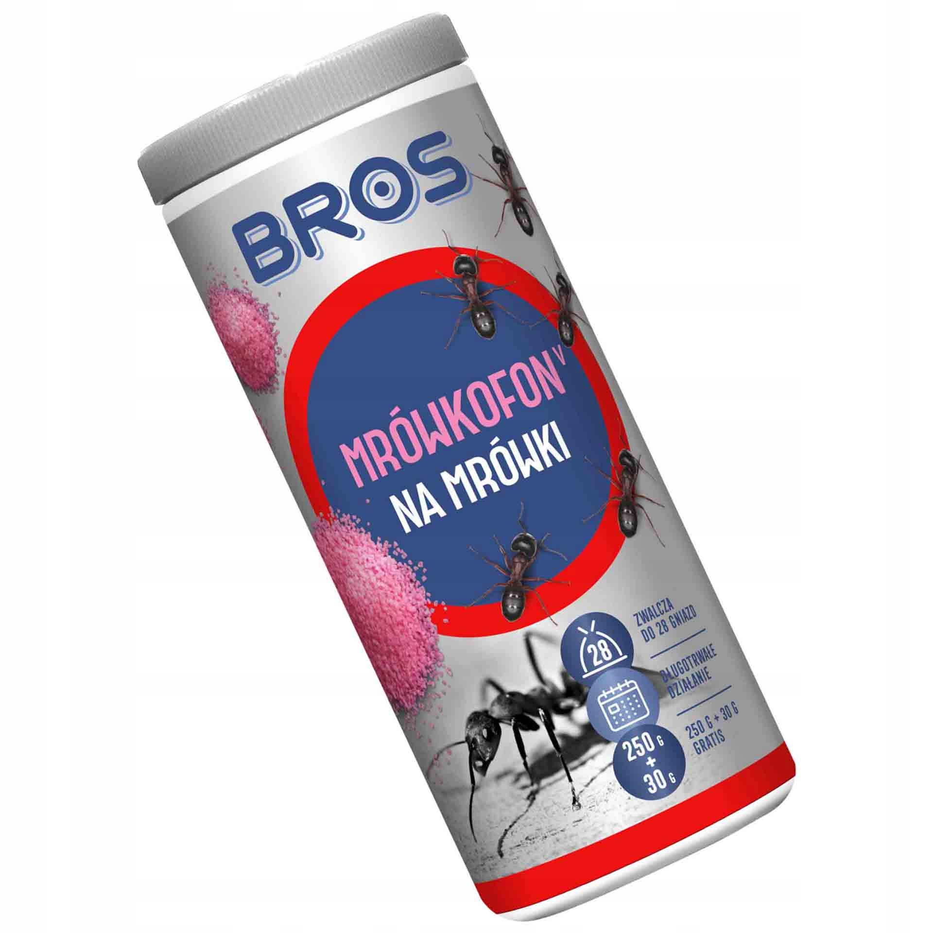 

Bros Mrówkofon Środek Na Mrówki 250 g