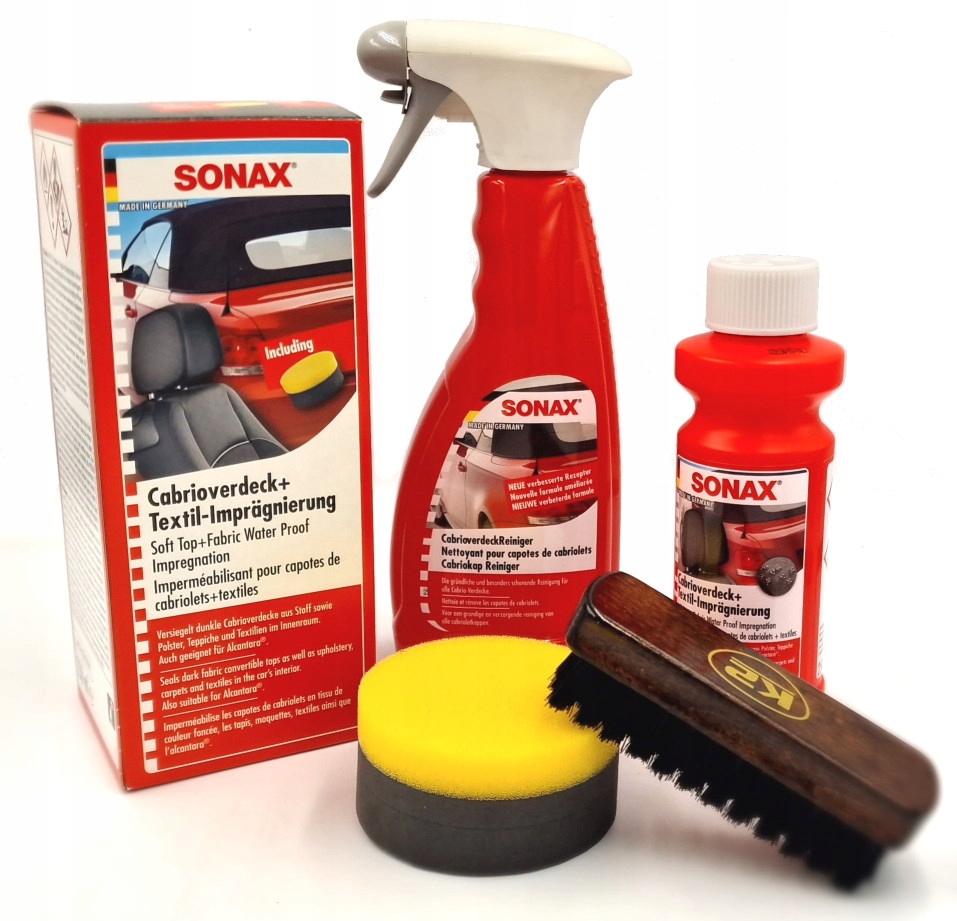 

Sonax Zestaw Do Pielęgnacji Dachów Cabrio Kabrio