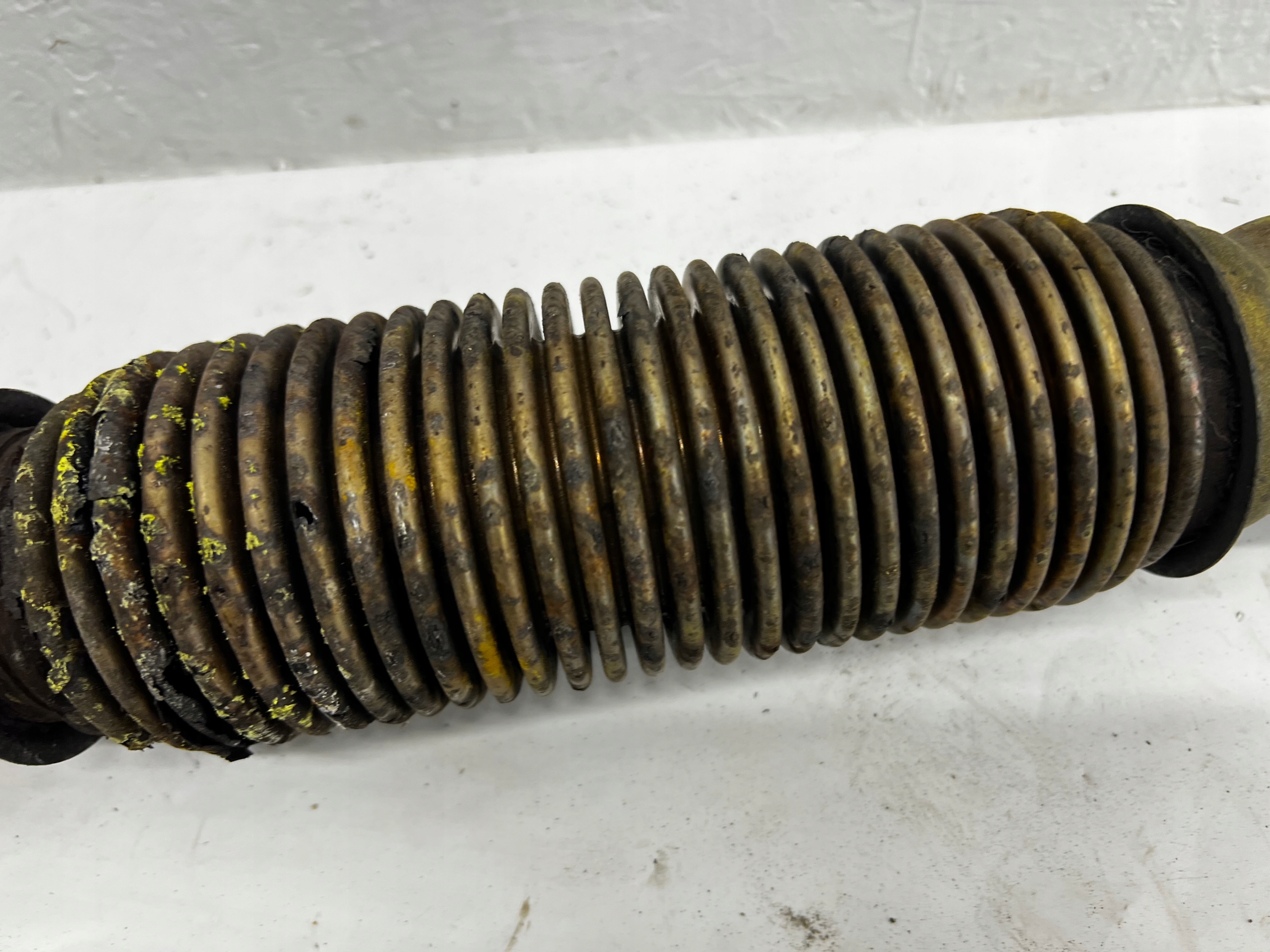 VW PASSAT B7 1.4 TSI CNG silencer flexible pipe end
