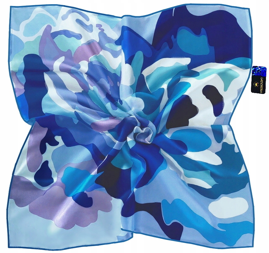 Šátek Hedvábný Šátek 100% Hedvábí Přírodní Moruše Kvalita Premium+ 90x90