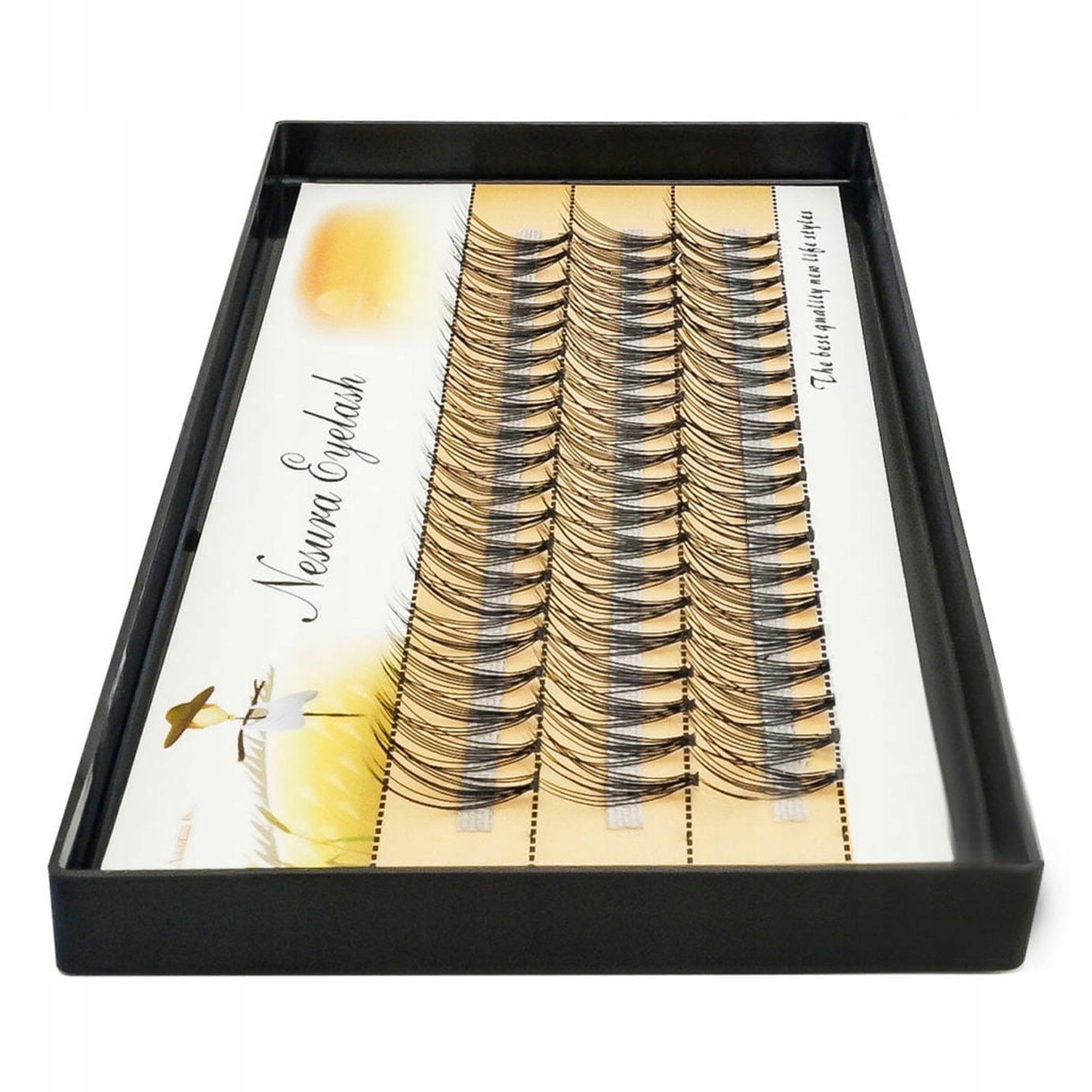 RZĘSY KĘPKI RZĘS NESURA EYELASH JEDWABNE C 12MM Marka Clavier