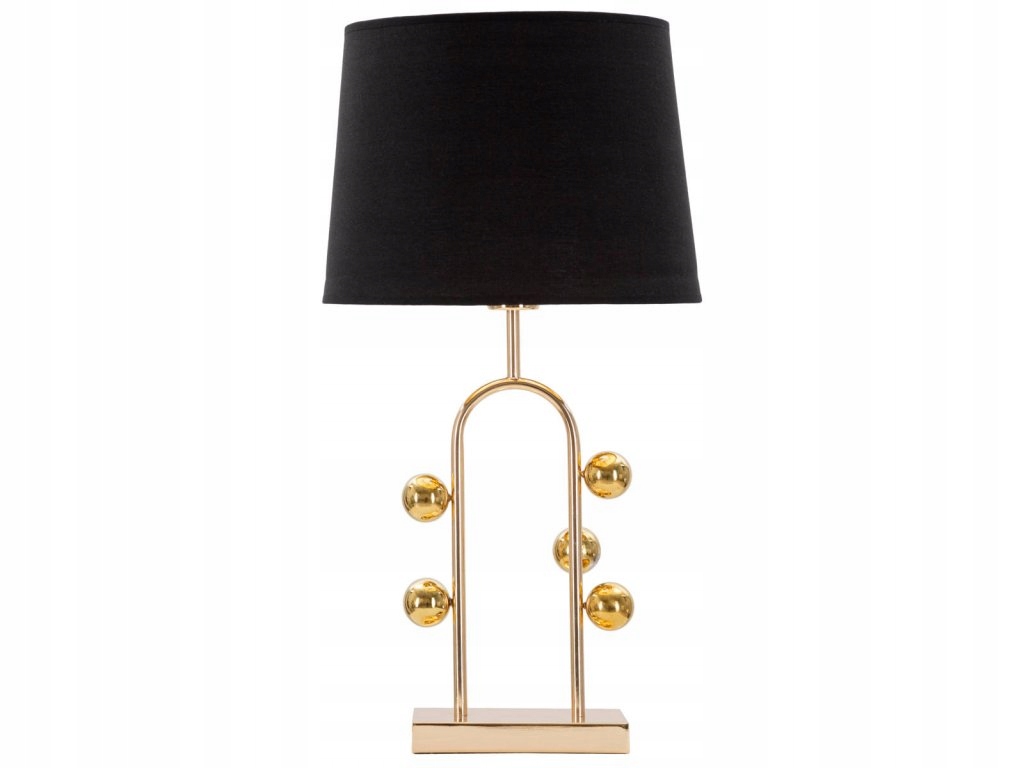 Stolová lampa so zlatými guľami Bubble