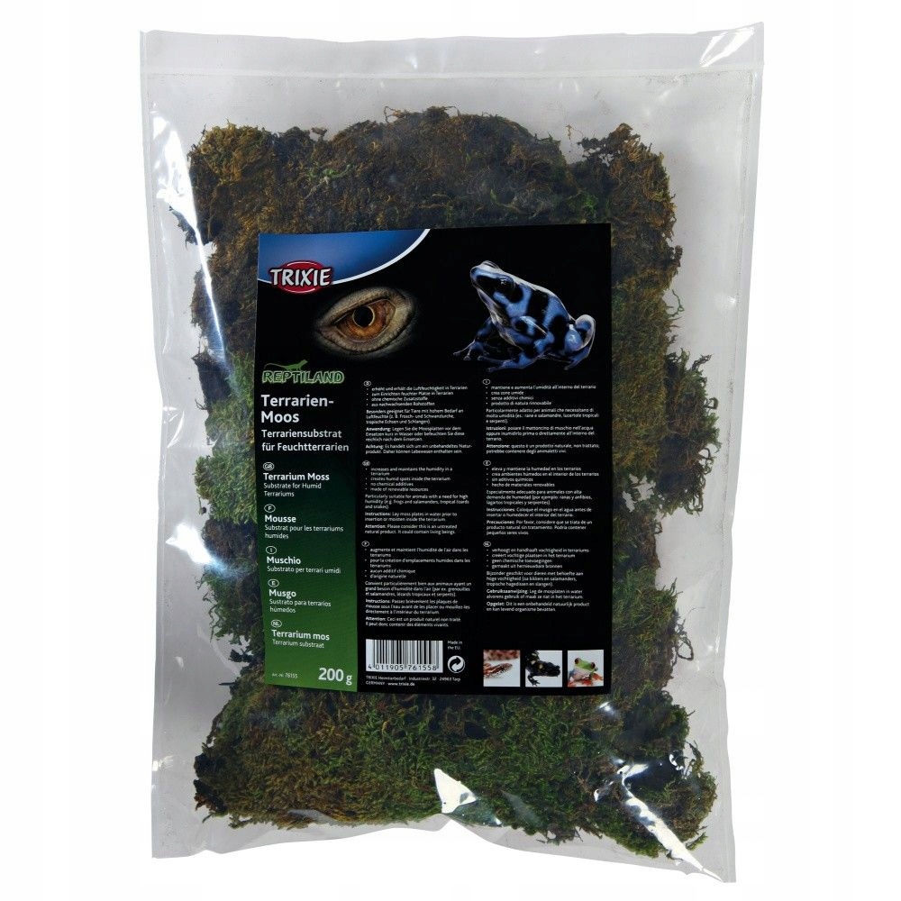 

Podłoże do wilgotnych terrariów Mech 200g Trixie