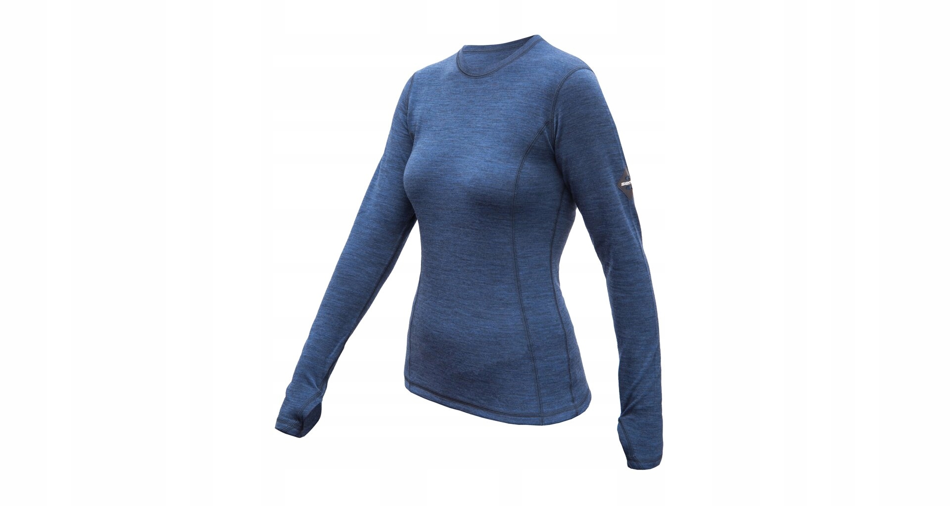 Sensor Merino Bold Dámské Triko Dl.rukáv Cool Blue Velikost Xl