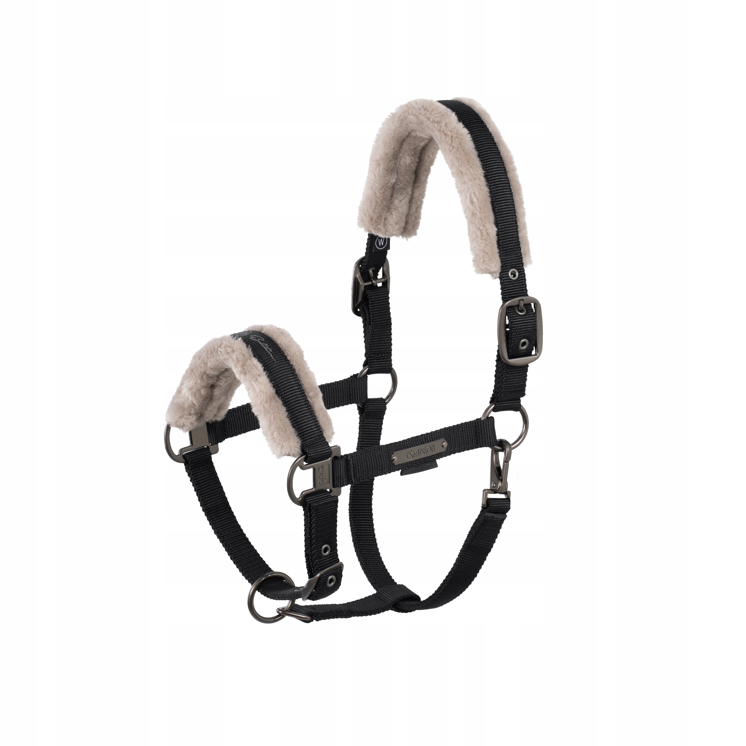 Kantar Eskadron Double Pin Faux Fur Paltinum 25 black Cob