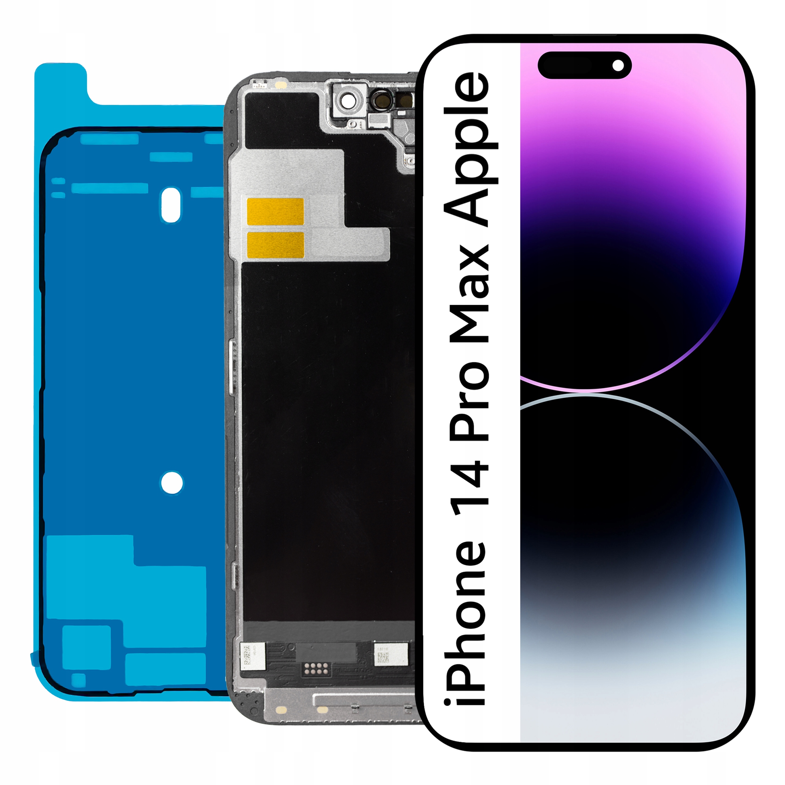 A2894 A2651 LCD pro iPhone 14 Pro Max Displej Matrix Incell